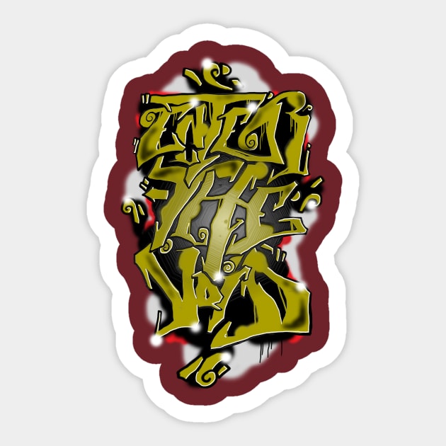 Enter The Void Sticker by corekt